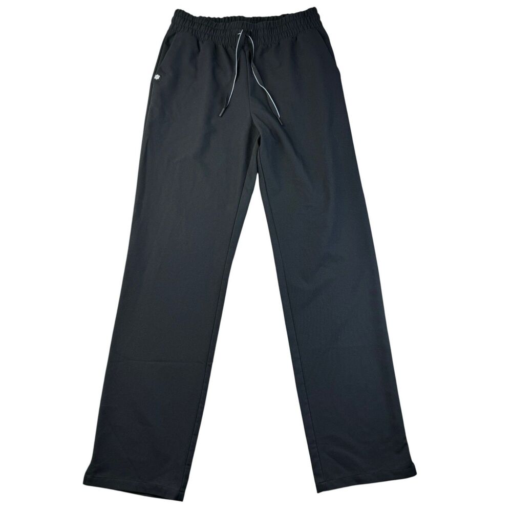 Jaanuu Scrub LOT Women's Medium Tall Black Top Pants Savi Tuck-In Stand-Collar - Picture 2 of 16